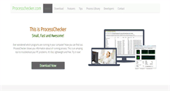 Desktop Screenshot of processchecker.com