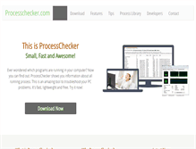 Tablet Screenshot of processchecker.com